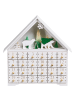 Beliani LED Deko MJOSA in Weiß/Gold/Grün - (W) 32 x (H) 33 x (L) 6 cm