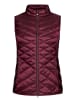 Betty Barclay Steppweste mit Reißverschluss in Dark Aubergine