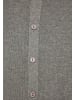 DreiMaster Maritim Herren Cardigan in Grau Melange