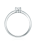 Trilani Ring Sterling Silber Zirkonia in silber