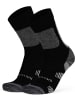 normani 2 Merino Trekking Socken mit Frotteesohle in Schwarz