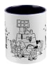 United Labels The Peanuts Tasse Snoopy - Tag ohne Buch aus Keramik 320 ml in weiß