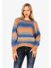 Cipo & Baxx Pullover in BLUE-ORANGE