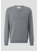 s.Oliver Strickpullover langarm in Grau