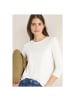 Cecil Langarmshirt in vanilla white