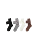 MUNADUNA 4er-Set 'Lochmuster' Socken