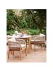 home24 Loungesessel Terracina 2er-Set in Beige / Braun