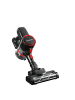 Clean Maxx Akku-Zyklon-Staubsauger 22,2V rot/schwarz mit elektr. Bodendüse Schwarz