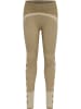 Hummel Hummel Leggings Hmlspin Mädchen Nahtlosen in SIMPLY TAUPE