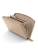 Lazarotti Bologna Leather XL Zip-Around Geldbörse Leder 19 cm in sand