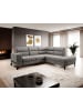 MF Design Cassada Recamiere Rechts in Mausgrau -  (L) 237 x (B) 277 x (H) 100 cm