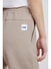 North Bend Sweatshorts NBTabata W Technical Sweat Shorts 233935MMM sportliche Sweatshorts mit Logobadge in Grau
