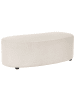 Beliani Ottomane AMAL in Beige - (W) 120 x (H) 41 x (L) 54 cm