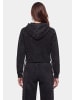 myMo ROCKS Women Hoodie in Black Stone Wash