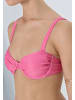 LSCN BY LASCANA Bügel-Bikini-Top in pink glitter