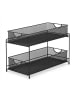 relaxdays Küchen Organizer in Schwarz - (B)19 x (H)32 x (T)35,5 cm