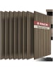 tectake Schallabsorber 120 x 60 cm mit Echtholzfurnier, 3D, Filz, zuschneidbar