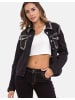Cipo & Baxx JACKET WJ213 in BLACK