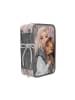 Depesche 3-Fach Federtasche MY BFF TOPModel 7,5 x 13 x 20 cm altrosa in altrosa