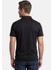 Ragman Poloshirt Basic in Weiß / schwarz