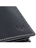 Golden Head Bari Geldbörse RFID Schutz Leder 10 cm navy