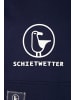 SCHIETWETTER SCHIETWETTER Hoodie Logoprint Toni in navy/white