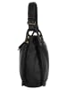 Samantha Look Handtasche echt Leder in schwarz