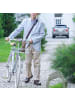relaxdays Fahrradständer in Silber - 4 Räder