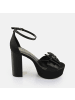 Buffalo Jessie Bow TB Heels in Schwarz