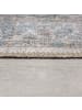 KADIMA DESIGN Teppich Flachgewebe Pflegeleicht HURST Orientalisch Medallion Muster in Blau