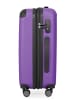 Hauptstadtkoffer Spree - Koffer Flugzeug Trolley Handgepäck Hartschale TSA 42L in Lila