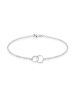 Elli Armband 925 Sterling Silber Geo, Kreis in Silber