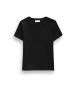 Coccodrillo T-shirt mit kurzen Ärmeln in schwarz