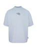 Carlo Colucci T-Shirt Finetto in Hellblau