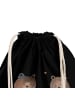 Mr. & Mrs. Panda beutelrucksack Bär Freundin ohne Spruch in Schwarz