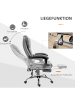 Vinsetto Bürostuhl mit Massagefunktion-65B x 70T x 111-119H cm-Grau