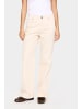 SAINT TROPEZ Jeans IluSZ Gerade Passform in Creme