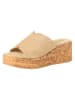 Tamaris Pantolette in BEIGE SUEDE