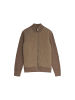 Salsa Jeans Steppjacke Strickjacke mit Steppdetails in Medium Beige