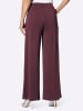 WITT WEIDEN Jersey-Hose in burgund