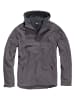 Brandit Windbreaker in charcoal