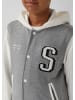 s.Oliver Sweatshirt Jacke in 95W0_grau meliert