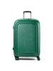 Mandarina Duck Logoduck + 4 Rollen Trolley L 75 cm in foliage green