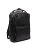 The Chesterfield Brand Calden Daypack Leder 40 cm Laptopfach in black