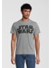 Re:Covered T-Shirt Star Wars Vintage Logo in Hellgrau