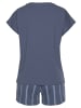 VIVANCE DREAMS Shorty in blau-gestreift