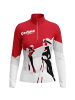 Krimson Klover Baselayer Back Country Top in racing red