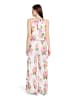 Vera Mont Jumpsuit mit Blumenprint in Cream/Rosé
