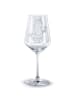 Mr. & Mrs. Panda Rotwein Glas Einhorn Dame ohne Spruch in Transparent