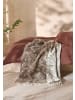 Hessnatur Hessnatur Plaid AMARA aus reiner Bio-Lambswool in naturbraun